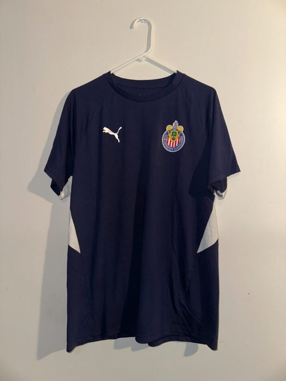 Official Puma Chivas de Guadalajara Training Shirt Jersey Navy Men's - Size [XL]